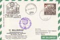 41. Ballonpost Faak am See 21.6.1969 D-Ergee III  Karte